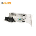 48 puertos de montaje en pared de fibra óptica concentrador de distribución de múltiples operadores de plástico